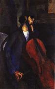 Amedeo Modigliani The Cellist USA oil painting artist
